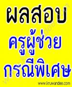 ด่วนที่สุด!! สพฐ.แจ้งการดำเนินการรายงานผลประกาศผลสอบครู กรณีพิเศษ 2555