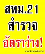 สพม.21 เผยตำแหน่งว่างครู ใช้เรียกบรรจุ 76 อัตรา