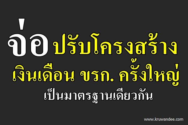 จ่อปรับโครงสร้างเงินเดือน ขรก. ครั้งใหญ่ "มนัส" ลั่นต้องดูอย่างรอบด้าน