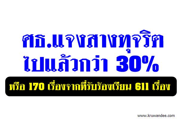 ศธ.แจงสางทุจริตไปแค่30%จากยอดร้องเรียน611เรื่อง