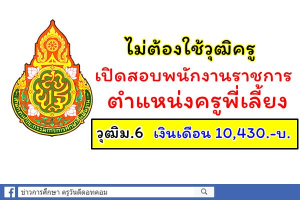 โรงเรียนบ้านไร่ เปิดสอบพนักงานราชการ ตำแหน่งครูพี่เลี้ยง วุฒิม.6 เงินเดือน 10,430บาท